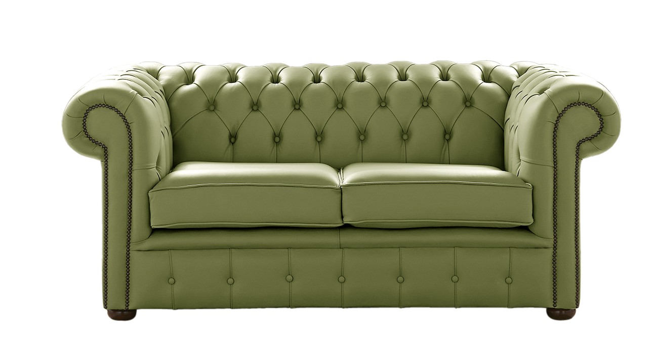 Product photograph of Chesterfield 2 Seater Shelly Mountain Tree Leather Sofa Settee Bespoke In Classic Style from Chesterfield Sofas