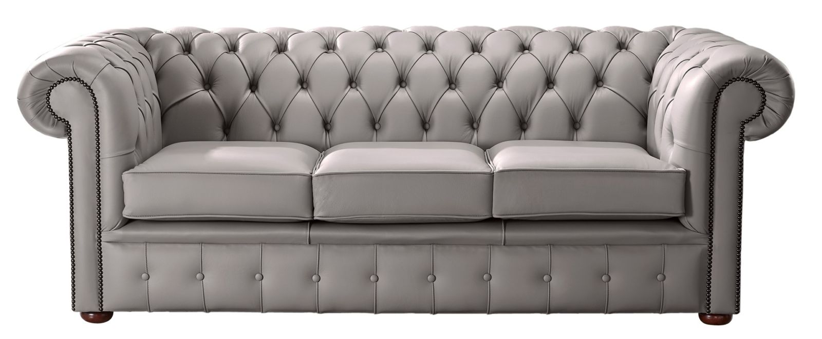 Product photograph of Chesterfield 3 Seater Shelly Rocking Leather Sofa Bespoke In Classic Style from Chesterfield Sofas