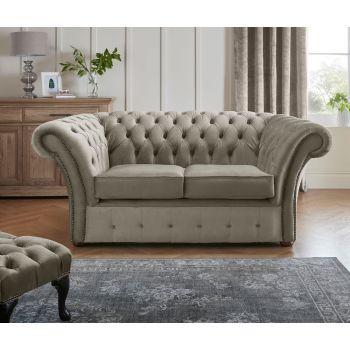 Chesterfield Beaumont 2 Seater Sofa Malta Putty 09